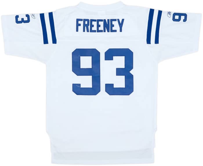 2008-11 Indianapolis Colts Freeney #93 Reebok Premier Away Jersey - 6/10 - (L.Boys)