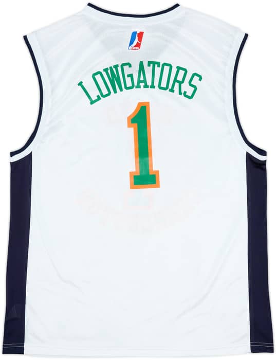 2001-03 North Charleston Lowgators #1 Reebok Home Jersey - 9/10 - (L)