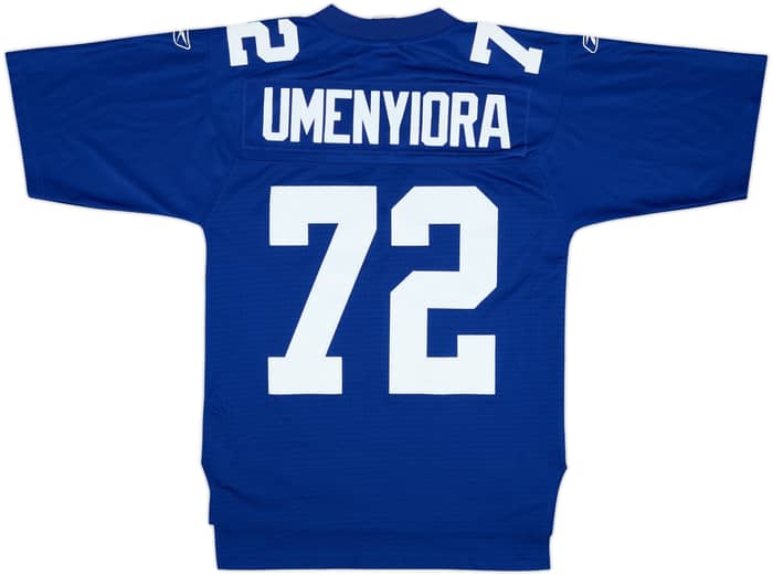 2007 New York Giants Umenyiora #72 Reebok Premier Home Jersey - 6/10 - (S)