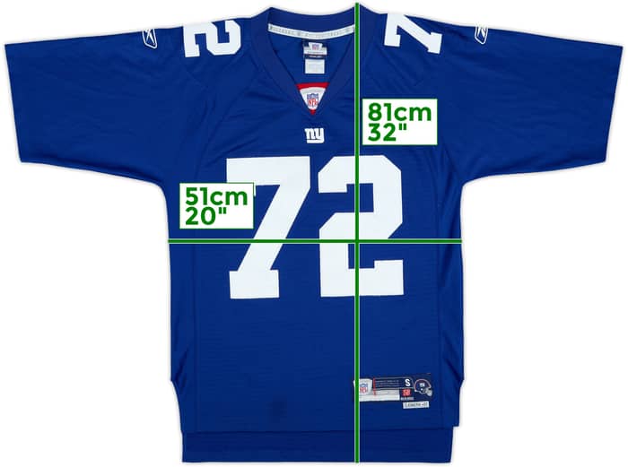 2007 New York Giants Umenyiora #72 Reebok Premier Home Jersey - 6/10 - (S)