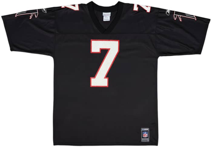 2001 Atlanta Falcons Vick #7 Reebok Home Jersey - 9/10 - (L)