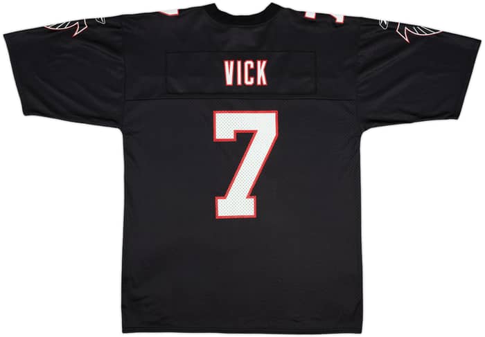 2001 Atlanta Falcons Vick #7 Reebok Home Jersey - 9/10 - (L)