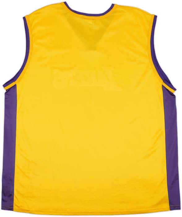1999-02 LA Lakers Champion Home Jersey - 9/10 - (XXL)