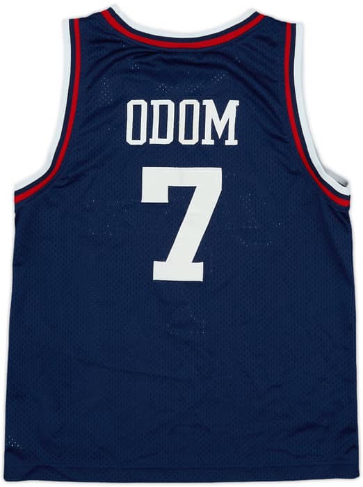 1983-84 San Diego Clippers Odom #7 Nike Rewind Swingman Jersey - 7/10 - (L.Boys)