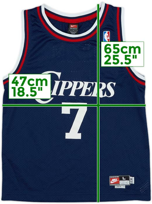 1983-84 San Diego Clippers Odom #7 Nike Rewind Swingman Jersey - 7/10 - (L.Boys)