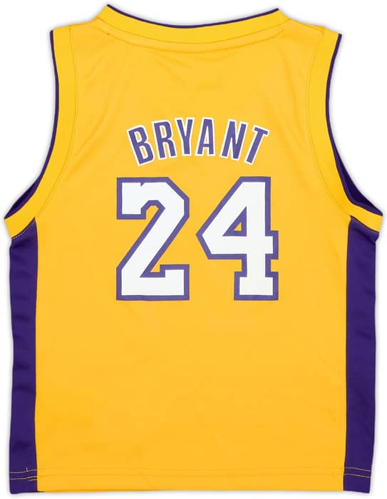 2010-14 LA Lakers Bryant #24 adidas Home Jersey - 8/10 - (4-5 Years)