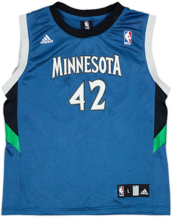2008-10 Minnesota Timberwolves Love #42 adidas Away Jersey - 7/10 - (L.Boys)