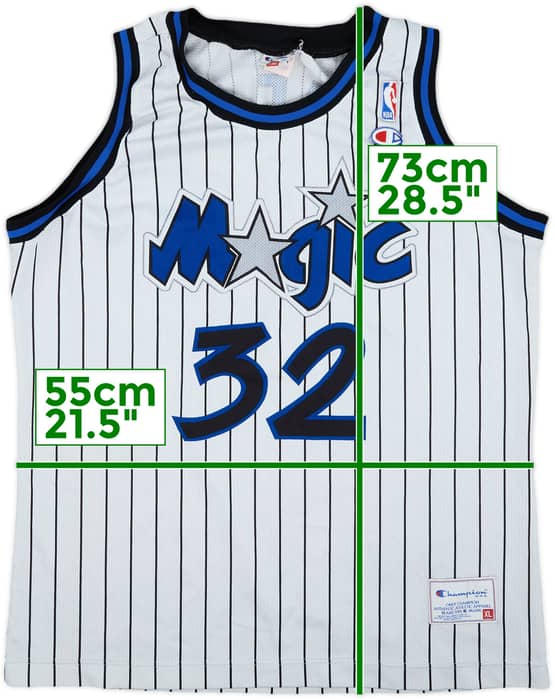 1992-96 Orlando Magic O'Neal #32 Champion Home Jersey - 5/10 - (XL)