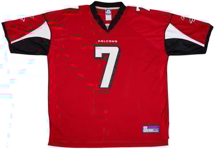 2003-04 Atlanta Falcons Vick #7 Reebok On Field Home Jersey - 8/10 - (XXL)