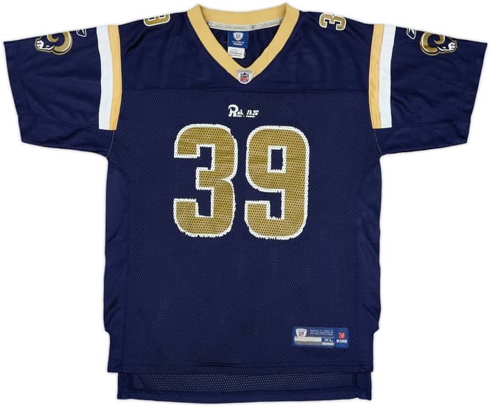 2008-11 St Louis Rams Jackson #39 Reebok On Field Home Jersey - 5/10 - (XL.Boys)