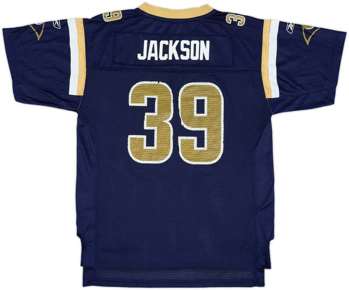 2008-11 St Louis Rams Jackson #39 Reebok On Field Home Jersey - 5/10 - (XL.Boys)