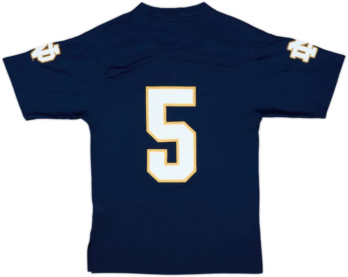 2012 Notre Dame Fighting Irish Te'o #5 adidas Premier Home Jersey - 8/10 - (S)