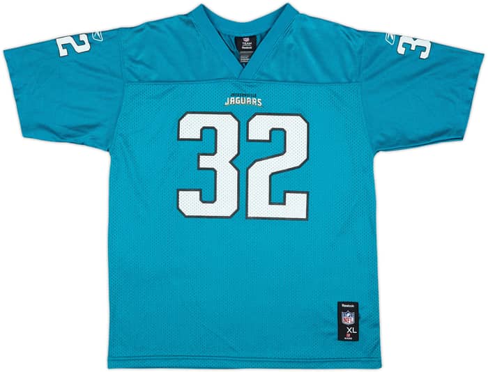 2009-11 Jacksonville Jaguars Jones-Drew #32 Reebok Relpica Home Jersey - 9/10 - (XL.Boys)