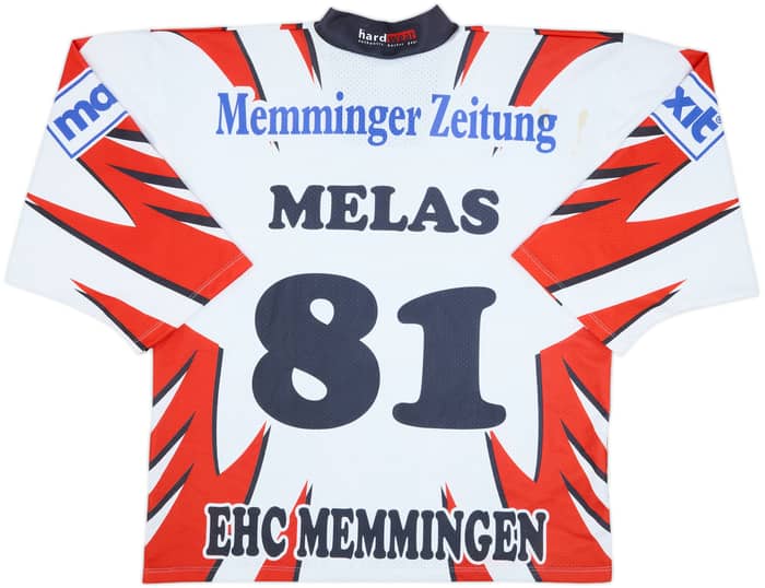 2001-02 EHC Memmingen Melas #81 Hardwear Home Jersey - 7/10 - (XL)