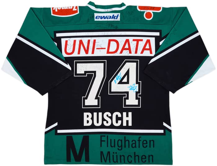 1999-00 Erding Jets Busch #74 'Signed' ewald Home Jersey - 8/10 - (XL)