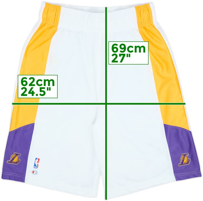 2000s LA Lakers Champion Training Shorts - 8/10 - (XL)