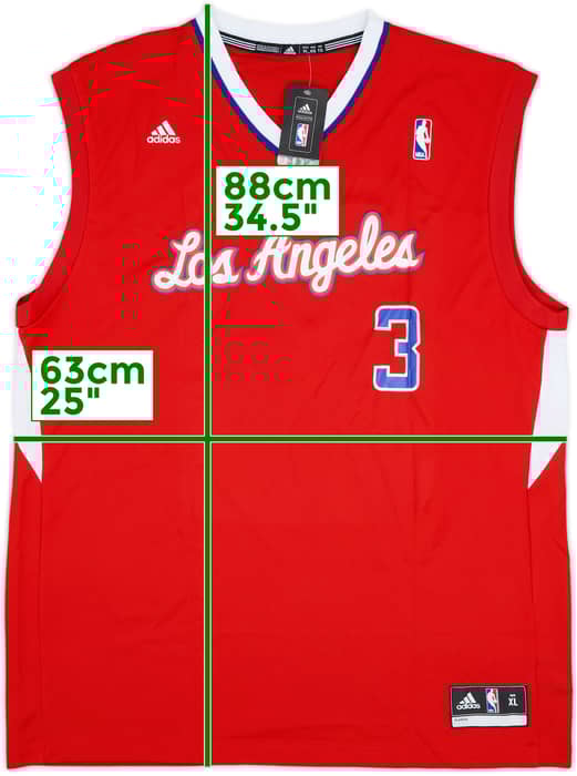 2011-14 LA Clippers Paul #3 adidas Away Jersey (XL)