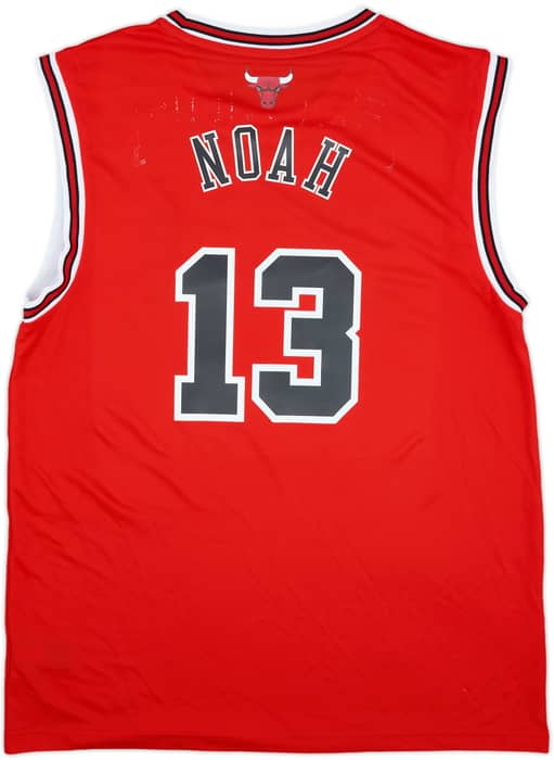 2010-14 Chicago Bulls Noah #13 adidas Away Jersey - 5/10 - (L)