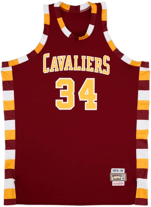 1975-75 Cleveland Cavaliers Carr #34 Mitchell & Ness Away Jersey - 8/10 - (XXL)