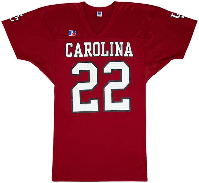 2001 South Carolina Gamecocks Brewer #22 Russell Athletic Home Jersey - 8/10 - (M)