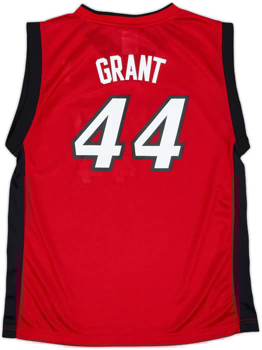 2002-04 Miami Heat Grant #44 Reebok Alternate Jersey - 9/10 - (L.Boys)
