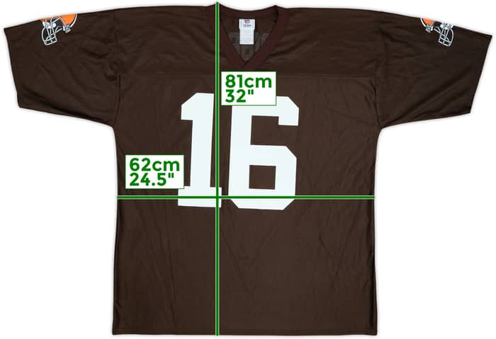 2010 Cleveland Browns Cribbs #16 NFL Replica Home Jersey - 6/10 - (XL)