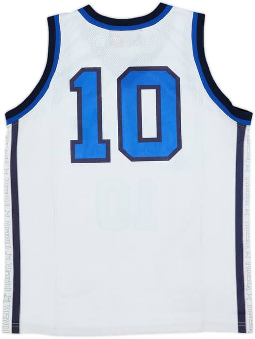 1996-97 Italy National Team #10 Champion Away Jersey - 8/10 - (S)