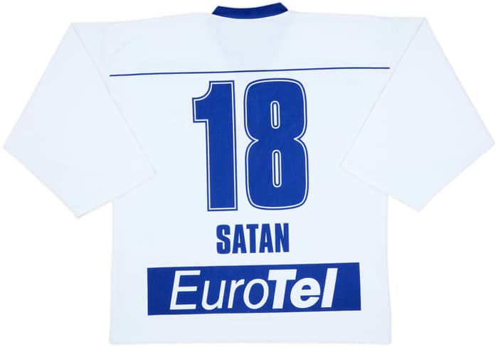 2002 Slovakia Satan #18 'Signed' Home Jersey - 8/10 - (XL)