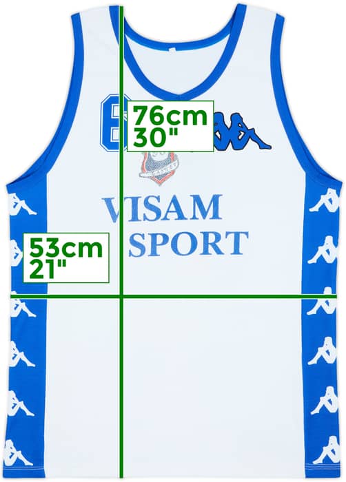 1990s Efes Pilsen #6 Kappa Away Jersey - 7/10 - (L)