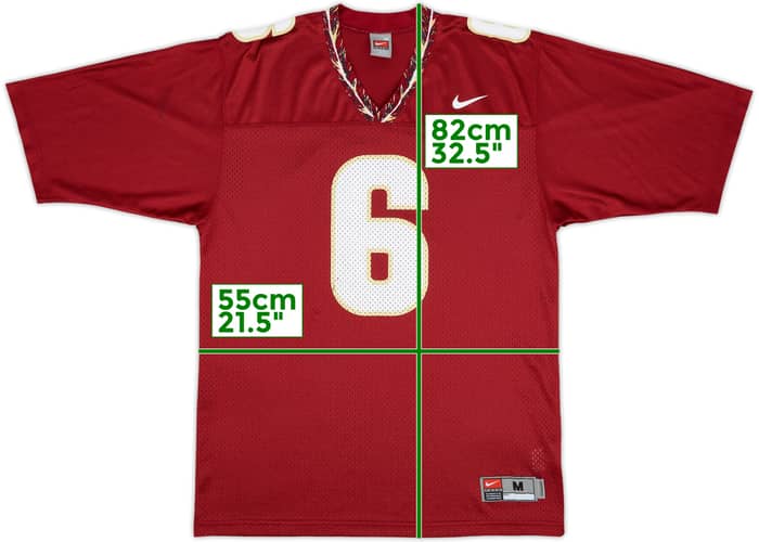 2005-08 Florida State Seminoles Smith #6 Nike Home Jersey - 6/10 - (M)