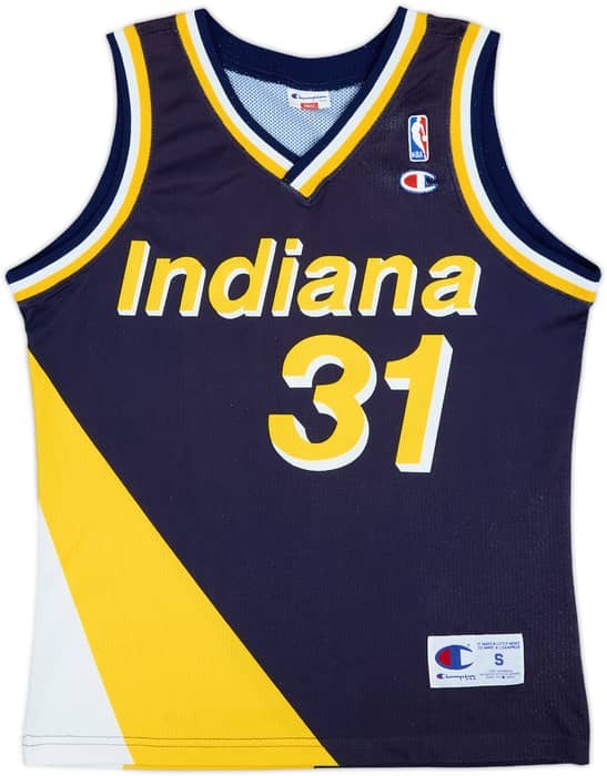 1991-97 Indiana Pacers Miller #31 Champion Away Jersey - 8/10 - (S)