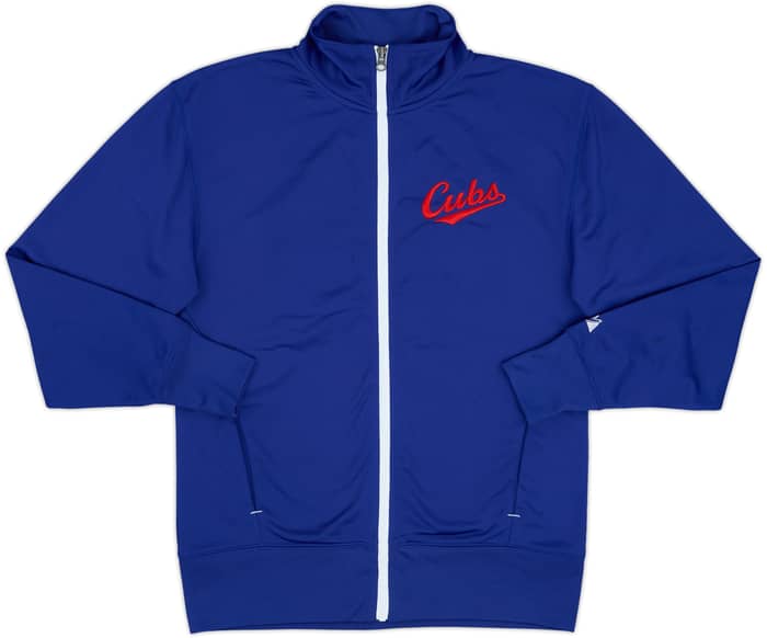 2010 Chicago Cubs Majestic Track Jacket - 8/10 - (S)