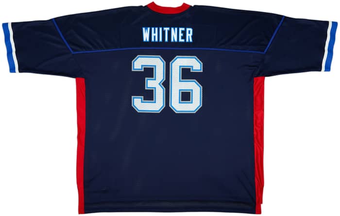 2006 Buffalo Bills Whitner #36 Reebok On Field Alternate Jersey - 8/10 - (5XL)