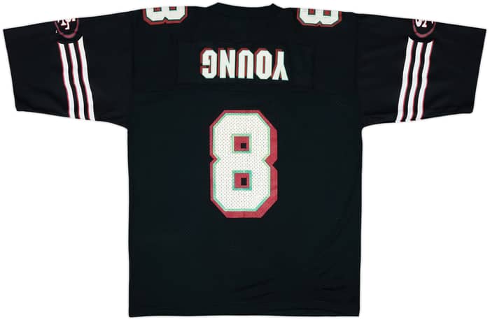 1996-98 San Francisco 49ers Young #8 Starter Alternate Jersey - 6/10 - (L)