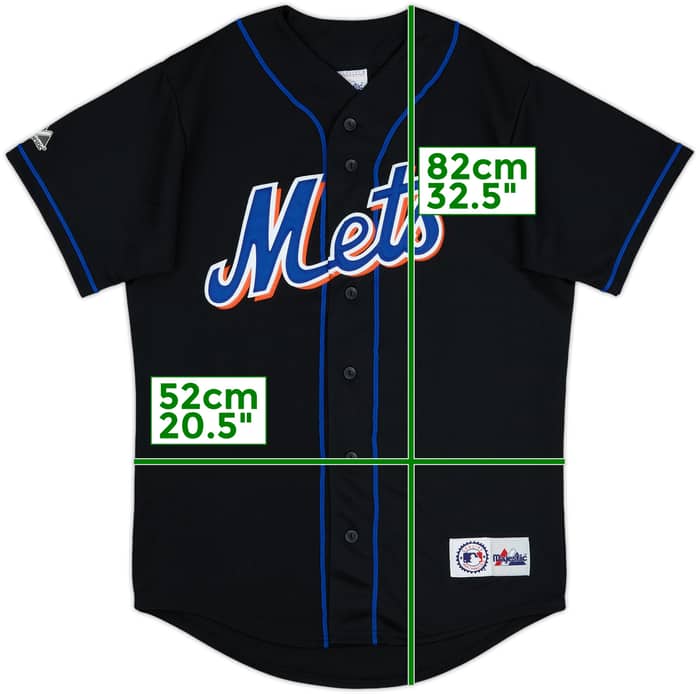 2003-08 New York Mets Majestic Alternate Jersey - 9/10 - (M)