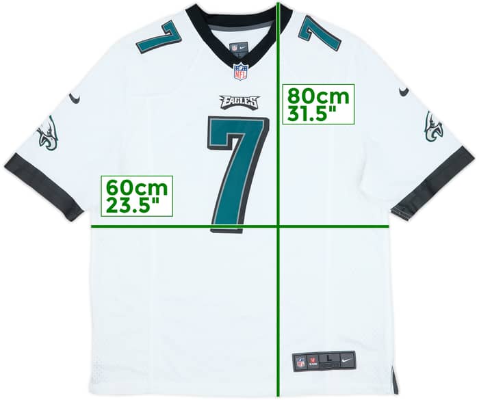 2012-13 Philadelphia Eagles Vick #7 Nike Game Away Jersey - 7/10 - (L)