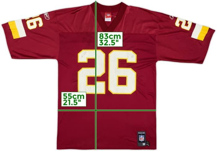2005-06 Washington Redskins Portis #26 Reebok Replica Home Jersey - 8/10 - (M)