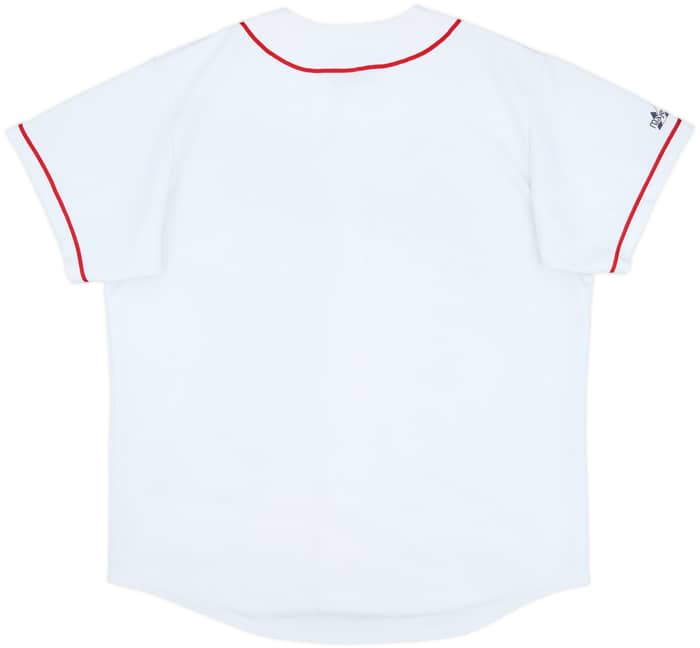 2000-01 Cleveland Indians Majestic Home Jersey - 9/10 - (XL)