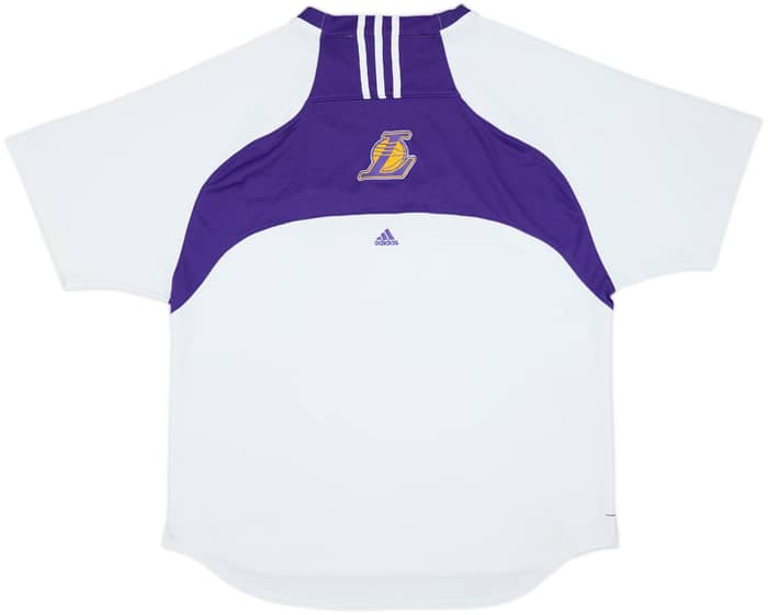 2006-07 LA Lakers adidas Authentic Shooting Shirt - 6/10 - (XXL)