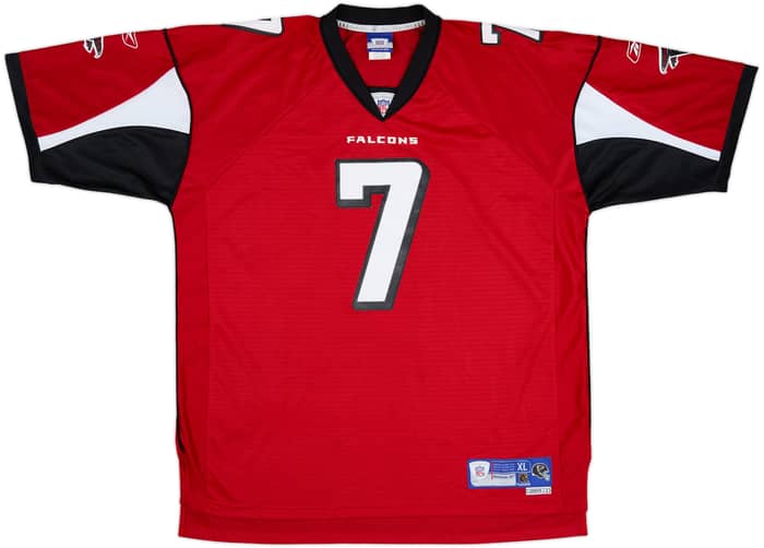 2005-06 Atlanta Falcons Vick #7 Reebok Premier Home Jersey - 7/10 - (XL)