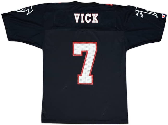 2000 Atlanta Falcons Vick #7 Champion Home Jersey - 3/10 - (M)