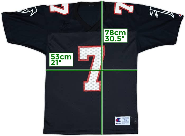 2000 Atlanta Falcons Vick #7 Champion Home Jersey - 3/10 - (M)