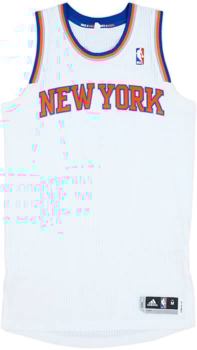 2012-14 New York Knicks adidas Authentic Home Jersey - 9/10 - (M)