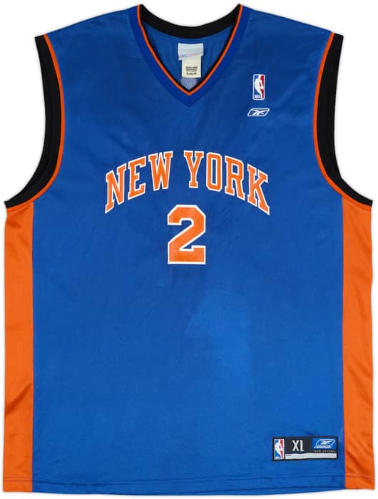 2003-04 New York Knicks Van Horn #2 Reebok Away Jersey - 6/10 - (XL)