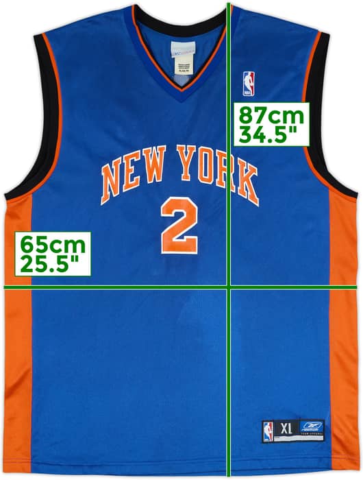 2003-04 New York Knicks Van Horn #2 Reebok Away Jersey - 6/10 - (XL)