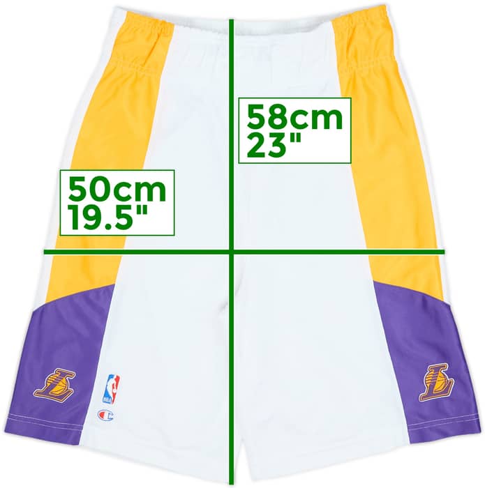 2000s LA Lakers Champion Training Shorts - 8/10 - XXS
