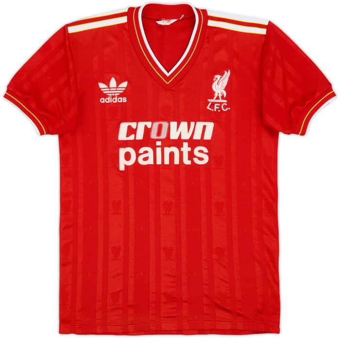 1985-87 Liverpool Home Shirt - 5/10 - (L.Boys)