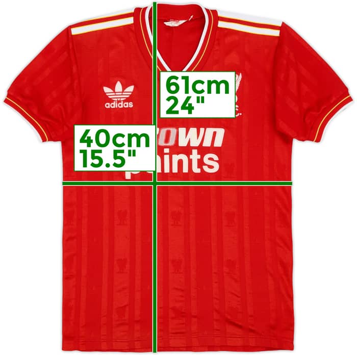 1985-87 Liverpool Home Shirt - 5/10 - (L.Boys)