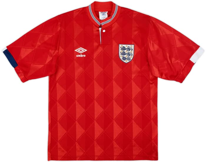 1988-89 England Away Shirt - 9/10 - (S)
