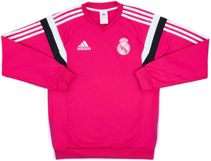 2014-15 Real Madrid adidas Sweat Top - 8/10 - (S)